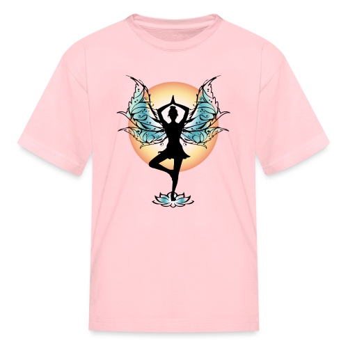 Tree Pose Yoga Fairy - Kids' T-Shirt