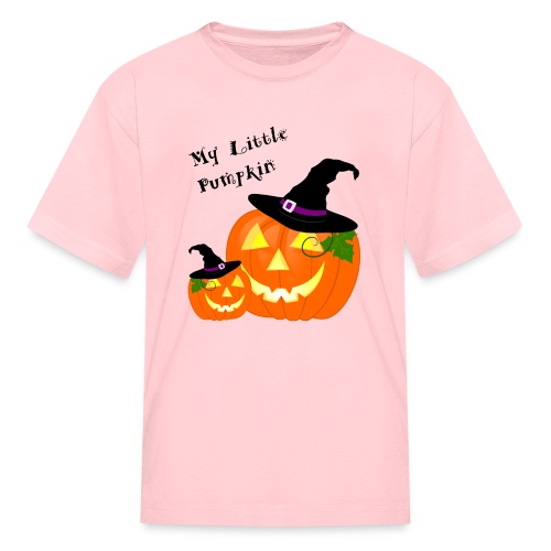 My Little Pumpkin in a Witches Hat - Kids' T-Shirt