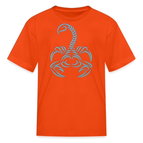 Scorpio Zodiac Water Sign Scorpion Logo - Kids' T-Shirt