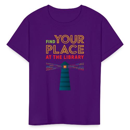 Find Your Place at the Library - Kids' T-Shirt
