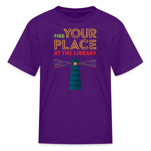 Find Your Place at the Library - Kids' T-Shirt