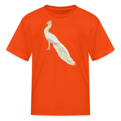 White peacock - Kids' T-Shirt