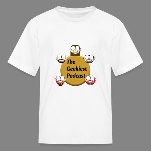The Geekiest Podcast Logo - Kid's T-Shirt