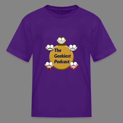 The Geekiest Podcast Logo - Kid's T-Shirt