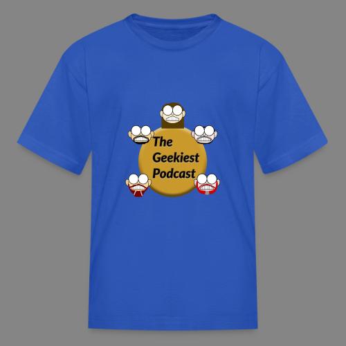 The Geekiest Podcast Logo - Kid's T-Shirt
