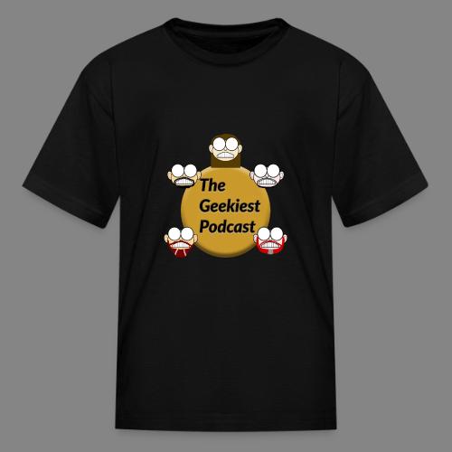 The Geekiest Podcast Logo - Kid's T-Shirt