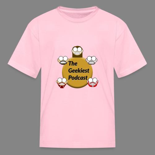 The Geekiest Podcast Logo - Kid's T-Shirt