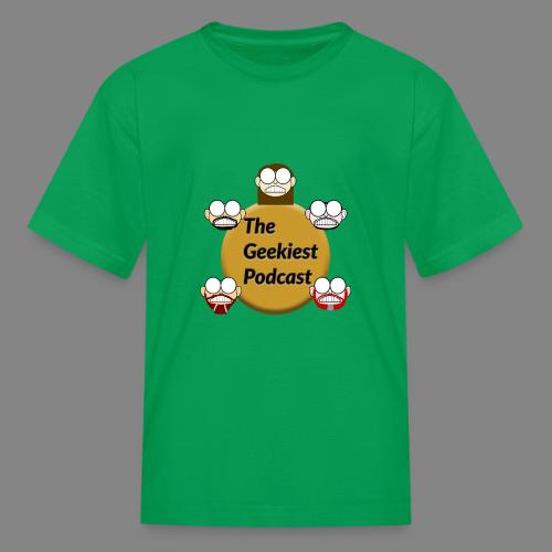 The Geekiest Podcast Logo - Kid's T-Shirt