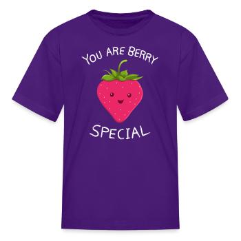 Berry Special - Kid's T-Shirt - purple - Front