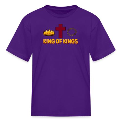 Christ the King – King of Kings Biblical Faith - Kid's T-Shirt