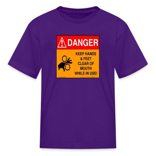 DANGER: Industrial Eater - Kid's T-Shirt