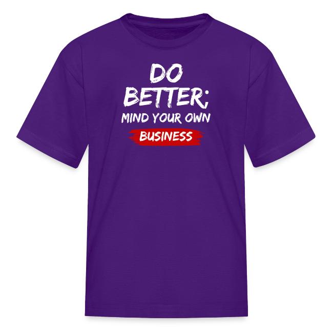 Do Better