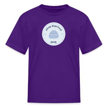 Gang privé de sommeil - T-shirt Enfant - violet - Devant