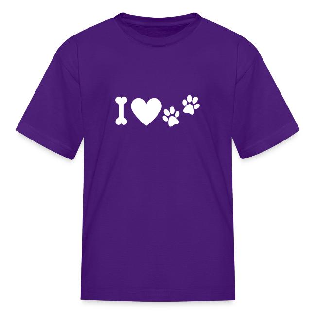 I Love Dog Prints
