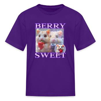BERRY SWEET - Kid's T-Shirt - purple - Front