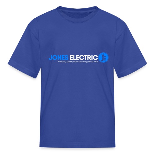 Jones Electric Logo VectorW - Kids' T-Shirt