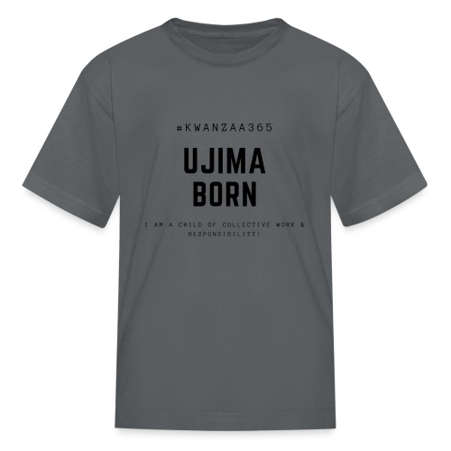 ujima born shirt - Kids' T-Shirt