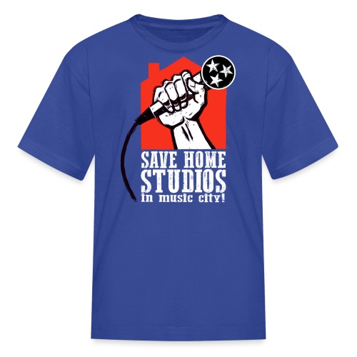 Save Home Studios In Music City - Kids' T-Shirt