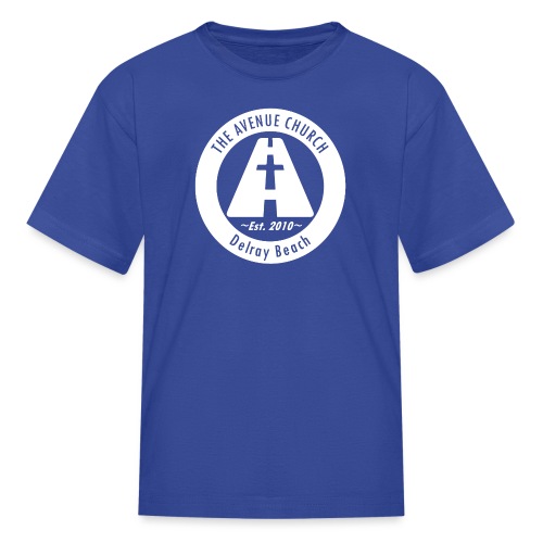 Avenue Church Seal, White - Kids' T-Shirt