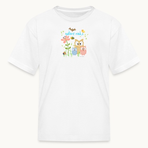 NATURE ROCKS CHILDREN Carolyn Sandstrom THR - Kids' T-Shirt