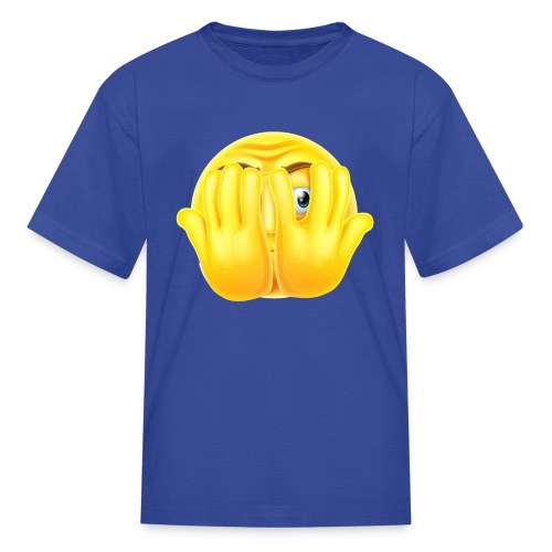 Scared Emoticon - Kids' T-Shirt