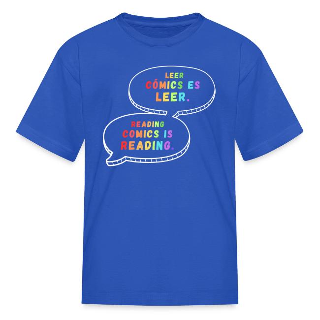 Reading Comics is Reading Rainbow Bilingual