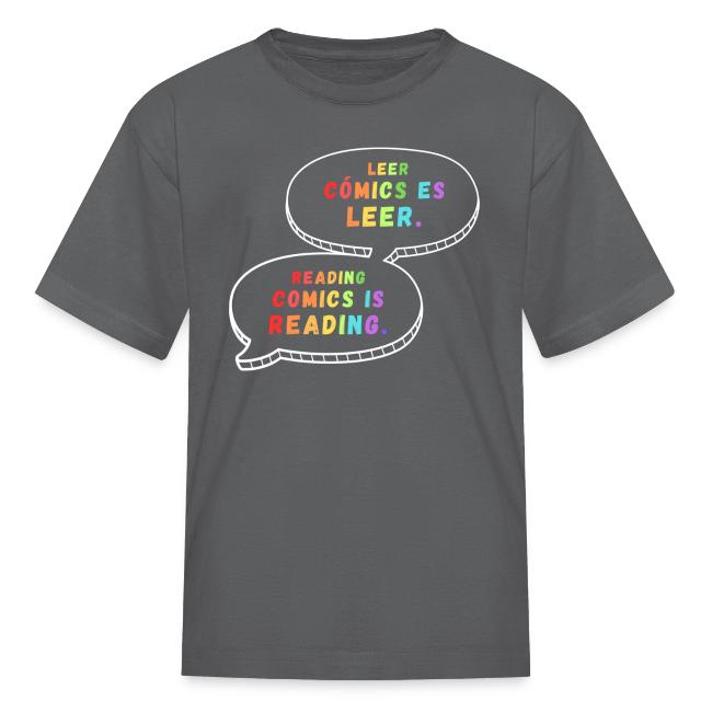 Reading Comics is Reading Rainbow Bilingual