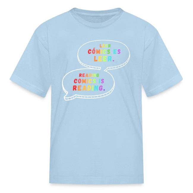 Reading Comics is Reading Rainbow Bilingual