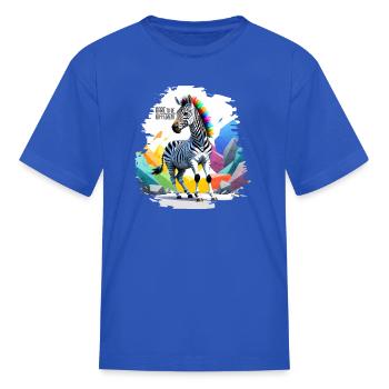 Dare To Be Diffrent - Kid's T-Shirt - royal blue - Front