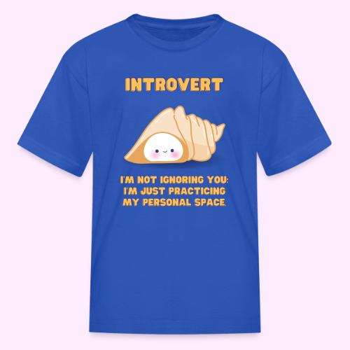 Introvert: Personal Space - Kid's T-Shirt