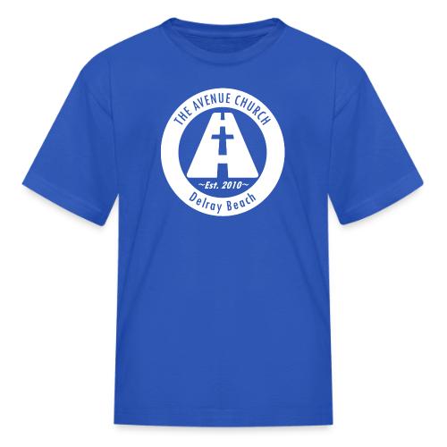Avenue Church Seal, White - Kid's T-Shirt