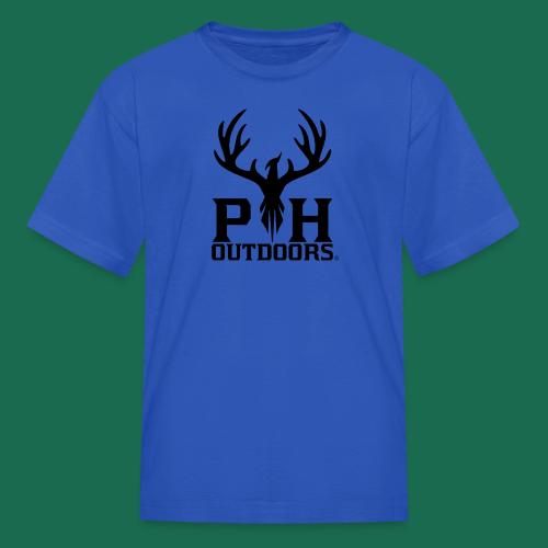 PH Outdoors® Black Logo - Kid's T-Shirt