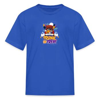 Trunk or treat - Kid's T-Shirt - royal blue - Front