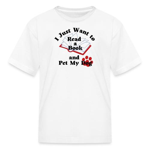 Book Dog - Kid's T-Shirt