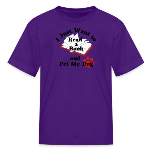 Book Dog - Kid's T-Shirt