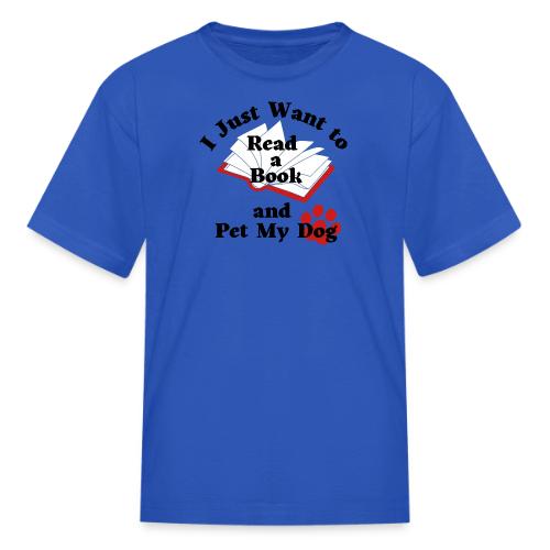 Book Dog - Kid's T-Shirt