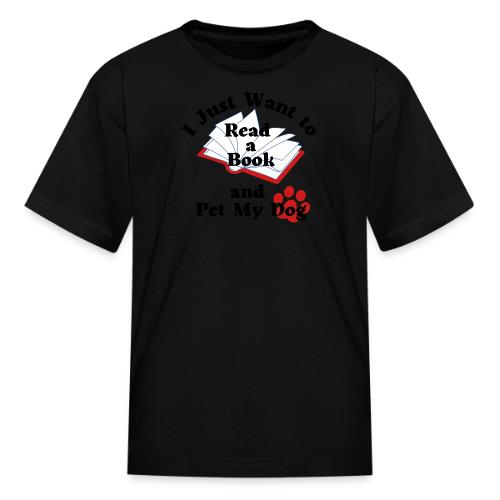 Book Dog - Kid's T-Shirt