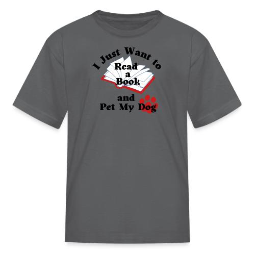 Book Dog - Kid's T-Shirt