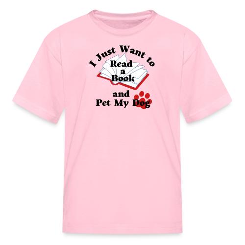 Book Dog - Kid's T-Shirt