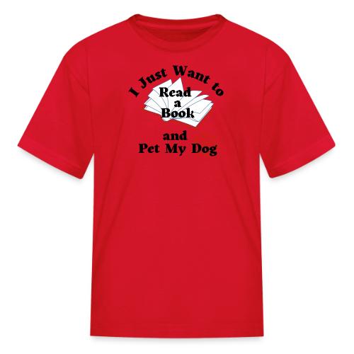Book Dog - Kid's T-Shirt