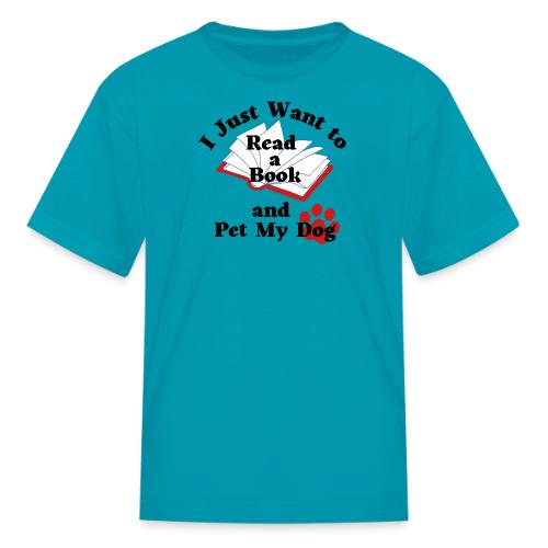 Book Dog - Kid's T-Shirt