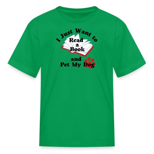 Book Dog - Kid's T-Shirt