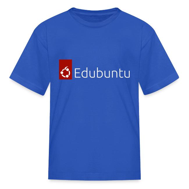 Edubuntu Logo 2023 - White