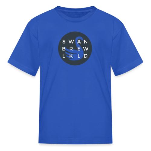 Modern Swan Brewing Logo - Kid's T-Shirt