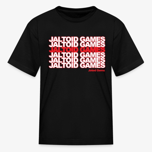 Jaltoid Games Novelty Red - Kids' T-Shirt