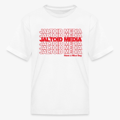 Jaltoid Media Novelty Red - Kids' T-Shirt