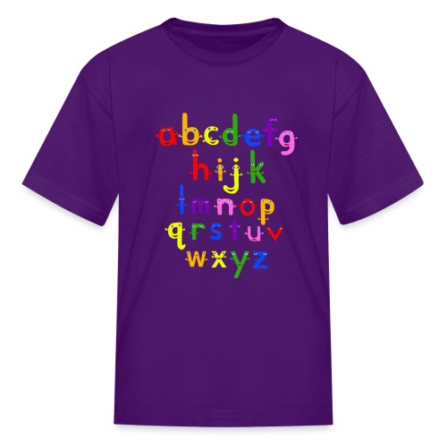 a to z t shirt 1 - Kids' T-Shirt