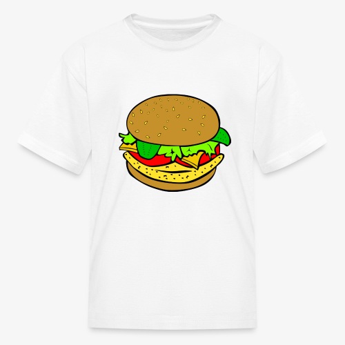 Comic Burger - Kids' T-Shirt