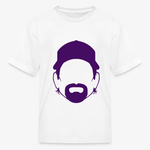 Toddy Headshot Purple - Kids' T-Shirt