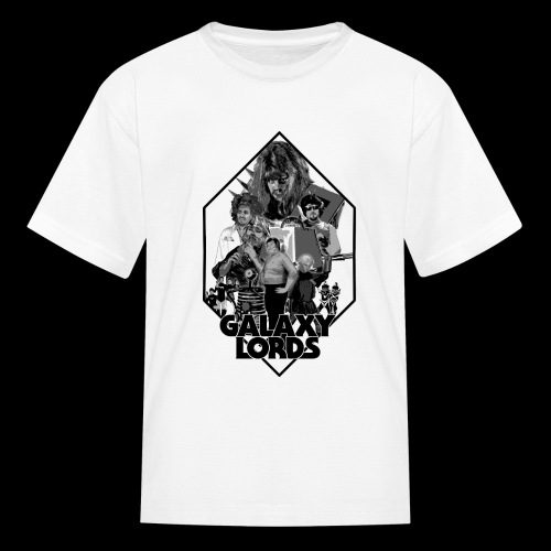 Galaxy Lords Monochrome Design - Kids' T-Shirt